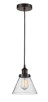 Edison One Light Mini Pendant in Oil Rubbed Bronze (405|6161PHOBG44)