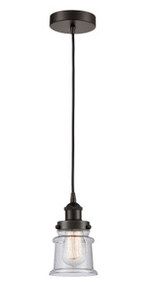 Edison One Light Mini Pendant in Oil Rubbed Bronze (405|6161PHOBG184S)