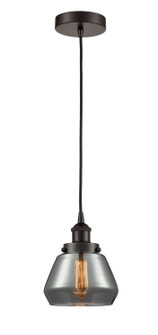 Edison One Light Mini Pendant in Oil Rubbed Bronze (405|6161PHOBG173)