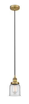 Edison One Light Mini Pendant in Brushed Brass (405|6161PHBBG52)