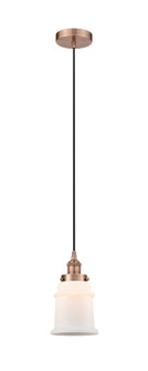 Edison One Light Mini Pendant in Antique Copper (405|6161PHACG181)