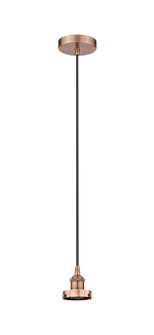 Edison One Light Mini Pendant in Antique Copper (405|6161PHAC)