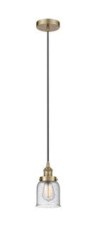 Edison One Light Mini Pendant in Antique Brass (405|6161PHABG54)