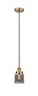 Edison One Light Mini Pendant in Antique Brass (405|6161PHABG53)