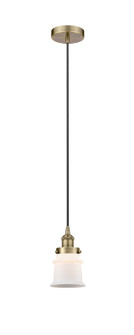 Edison One Light Mini Pendant in Antique Brass (405|6161PHABG181S)