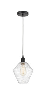 Edison One Light Mini Pendant in Matte Black (405|6161PBKG6548)