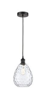 Edison One Light Mini Pendant in Matte Black (405|6161PBKG372)