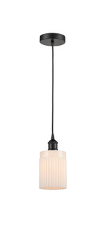 Edison One Light Mini Pendant in Matte Black (405|6161PBKG341)