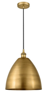 Edison LED Mini Pendant in Brushed Brass (405|6161PBBMBD12BBLED)