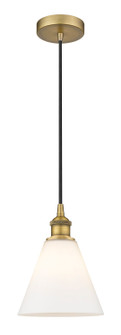 Edison One Light Mini Pendant in Brushed Brass (405|6161PBBGBC81)