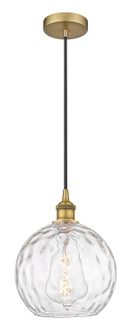 Edison One Light Mini Pendant in Brushed Brass (405|6161PBBG121510)