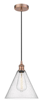 Edison One Light Mini Pendant in Antique Copper (405|6161PACGBC124)
