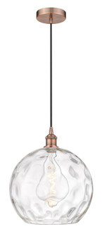 Edison One Light Pendant in Antique Copper (405|6161PACG121514)