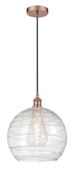 Edison One Light Pendant in Antique Copper (405|6161PACG121314)