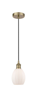 Edison One Light Mini Pendant in Antique Brass (405|6161PABG81)