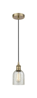 Edison One Light Mini Pendant in Antique Brass (405|6161PABG259)