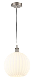Edison LED Mini Pendant in Antique Brass (405|6161PABG12412LED)
