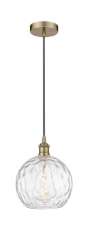 Edison One Light Mini Pendant in Antique Brass (405|6161PABG121510)