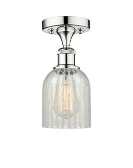 Edison One Light Semi-Flush Mount in Polished Chrome (405|6161FPCG2511)