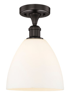 Edison One Light Semi-Flush Mount in Oil Rubbed Bronze (405|6161FOBGBD91)