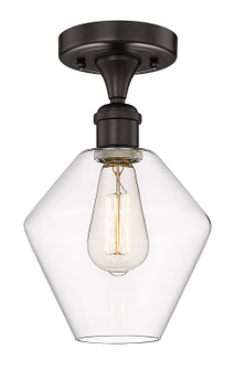 Edison One Light Semi-Flush Mount in Oil Rubbed Bronze (405|6161FOBG6528)