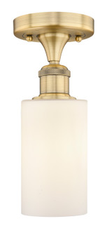 Edison One Light Semi-Flush Mount in Brushed Brass (405|6161FBBG801)
