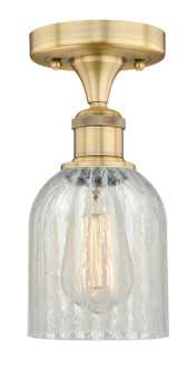 Edison One Light Flush Mount in Brushed Brass (405|6161FBBG2511)