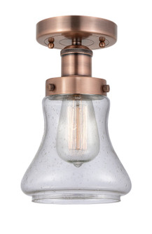 Edison One Light Semi-Flush Mount in Antique Copper (405|6161FACG194)