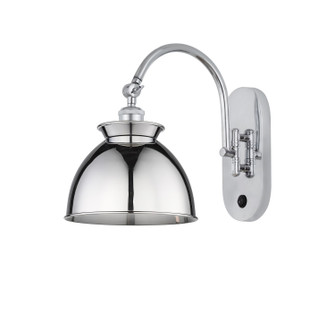 Ballston One Light Wall Sconce in Polished Chrome (405|5181WPCM14PC)