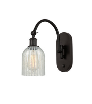 Ballston One Light Wall Sconce in Oil Rubbed Bronze (405|5181WOBG2511)