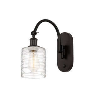 Ballston One Light Wall Sconce in Oil Rubbed Bronze (405|5181WOBG1113)
