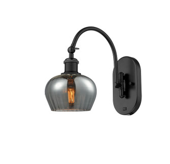 Ballston One Light Wall Sconce in Matte Black (405|5181WBKG93)