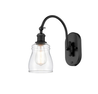 Ballston One Light Wall Sconce in Matte Black (405|5181WBKG392)