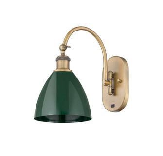 Ballston One Light Wall Sconce in Brushed Brass (405|5181WBBMBD75GR)
