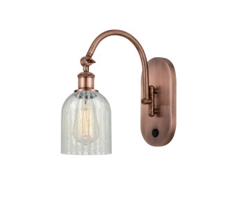 Ballston One Light Wall Sconce in Antique Copper (405|5181WACG2511)