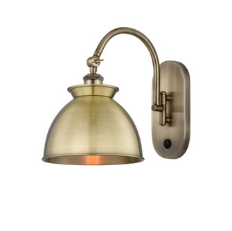 Ballston One Light Wall Sconce in Antique Brass (405|5181WABM14AB)