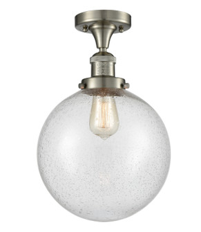 Franklin Restoration One Light Semi-Flush Mount in Brushed Satin Nickel (405|5171CHSNG20410)