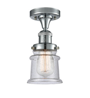 Franklin Restoration One Light Semi-Flush Mount in Polished Chrome (405|5171CHPCG184S)