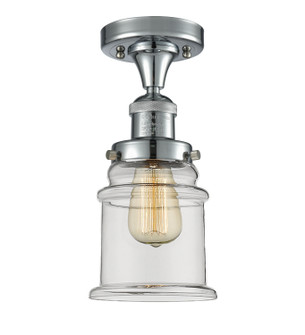 Franklin Restoration One Light Semi-Flush Mount in Polished Chrome (405|5171CHPCG182)