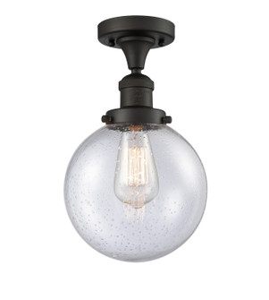 Franklin Restoration One Light Semi-Flush Mount in Oil Rubbed Bronze (405|5171CHOBG2048)
