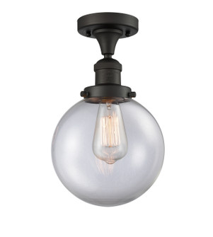 Franklin Restoration One Light Semi-Flush Mount in Oil Rubbed Bronze (405|5171CHOBG2028)