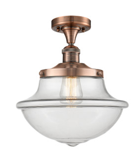 Franklin Restoration LED Semi-Flush Mount in Antique Copper (405|5171CHACG542LED)