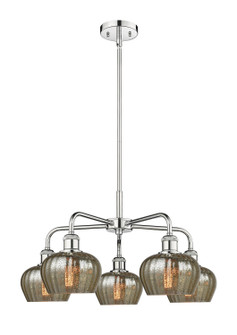 Ballston Five Light Chandelier in Polished Chrome (405|5165CRPCG96)