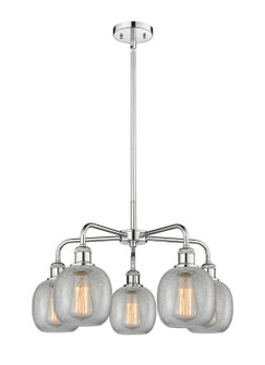 Ballston Five Light Chandelier in Polished Chrome (405|5165CRPCG105)