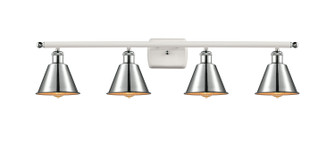Ballston LED Bath Vanity in White Polished Chrome (405|5164WWPCM8PCLED)