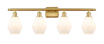 Ballston Four Light Bath Vanity in Satin Gold (405|5164WSGG6516)