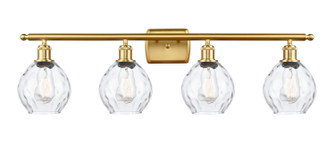 Ballston Four Light Bath Vanity in Satin Gold (405|5164WSGG362)