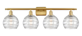 Ballston Four Light Bath Vanity in Satin Gold (405|5164WSGG12138)
