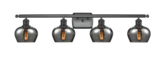 Ballston Four Light Bath Vanity in Matte Black (405|5164WBKG93)