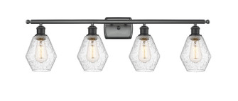 Ballston Four Light Bath Vanity in Matte Black (405|5164WBKG6546)